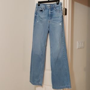 Grlfrnd Carla wide leg jeans size 29